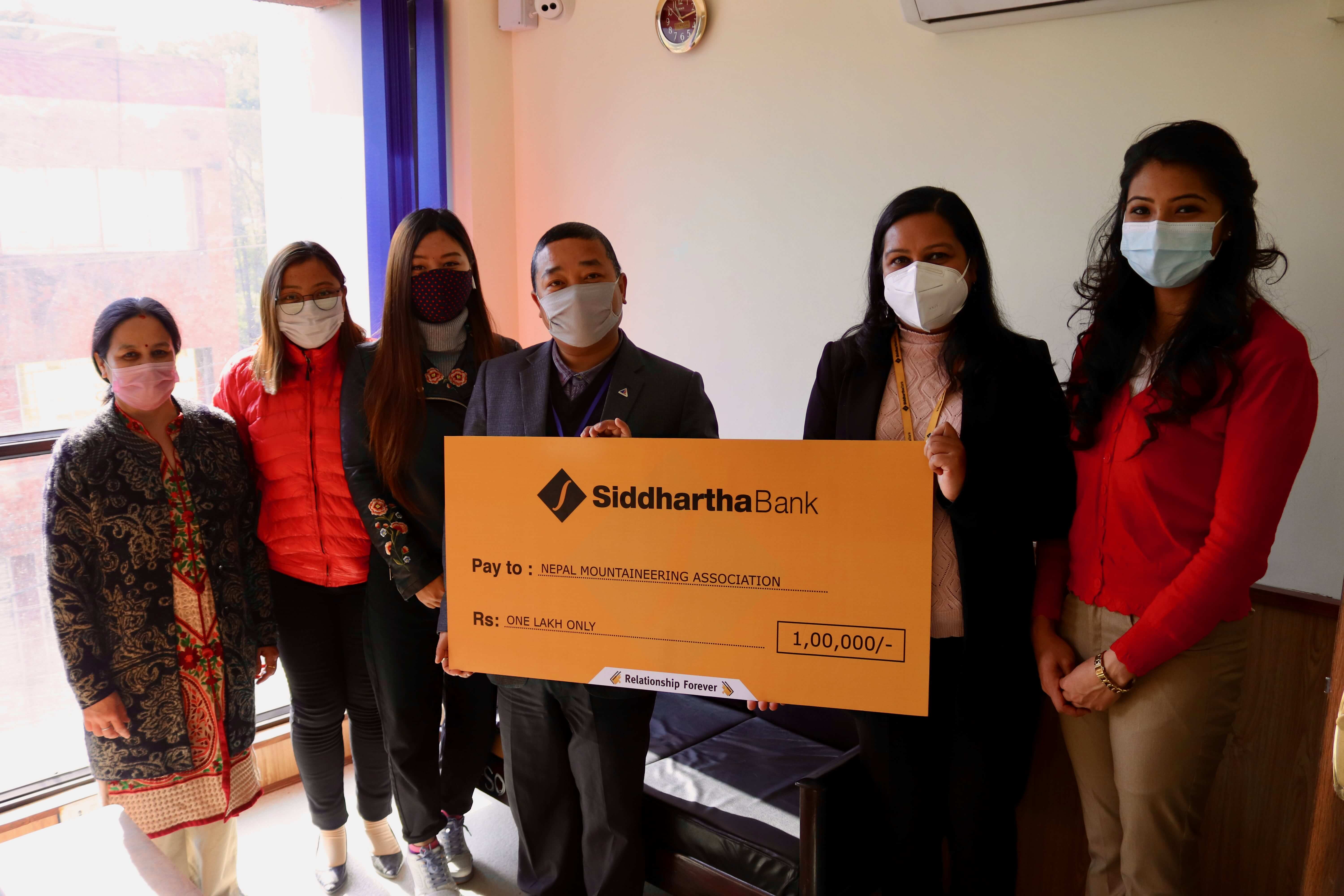 Financial Support to Nepal Mountaineering Association